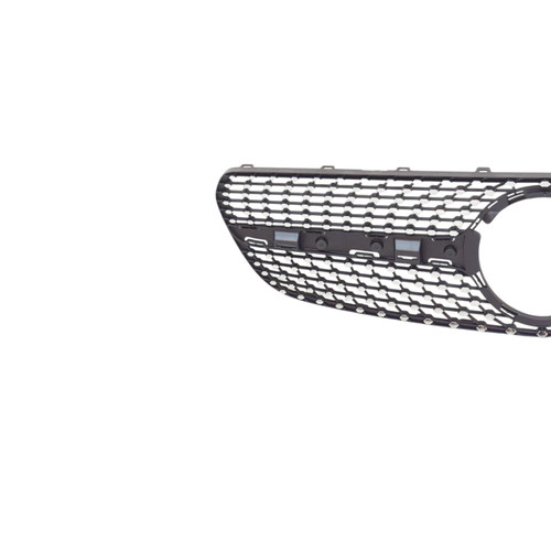 GRILLE FR BLACK W/CHROME INDIVIDUAL SHAPED PATTERN/AMG W/O CAMERA  REPLACEMENT FOR MERCEDES E53 AMG SEDAN 2019 PARTSLINK NUMBER 	MB1200197