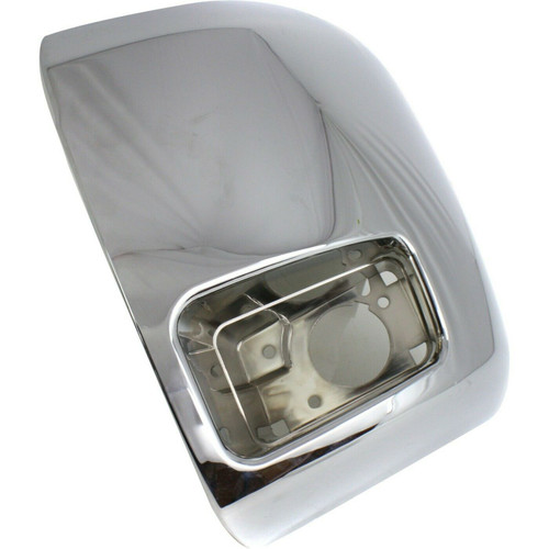 BUMPER END FR LH CHROME 2500/3500 W/FOG LAMP HOLE CAPA REPLACEMENT FOR CHEVROLET PICKUP CHEVY SILVERADO -1500, 2500-3500 2008 PARTSLINK NUMBER  GM1016108C