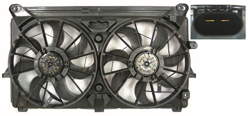 COOLING FAN ASSY 6.2L REPLACEMENT FOR CHEVROLET PICKUP CHEVY SILVERADO -1500, 2500-3500 2008 PARTSLINK NUMBER  GM3115210