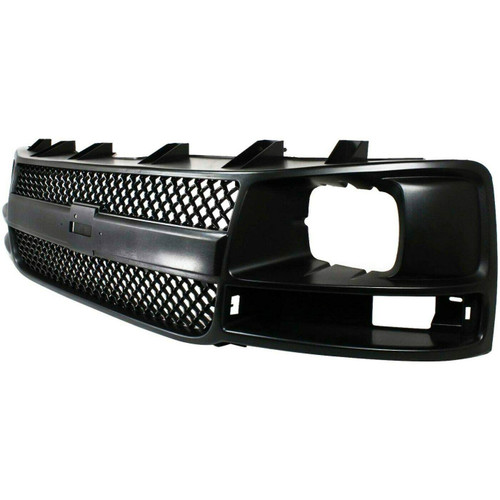 GRILLE GRAY W/SEALED BEAM HEAD LAMP REPLACEMENT FOR CHEVROLET VAN CHEVY EXPRESS 2015 PARTSLINK NUMBER  GM1200538