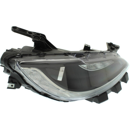 HEAD LAMP RH HID W/LED DRL BLACK TRIM HQ  REPLACEMENT FOR CHRYSLER 200 SEDAN 2015 PARTSLINK NUMBER  CH2503263
