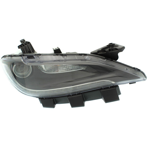 HEAD LAMP RH HID W/LED DRL BLACK TRIM HQ  REPLACEMENT FOR CHRYSLER 200 SEDAN 2015 PARTSLINK NUMBER  CH2503263
