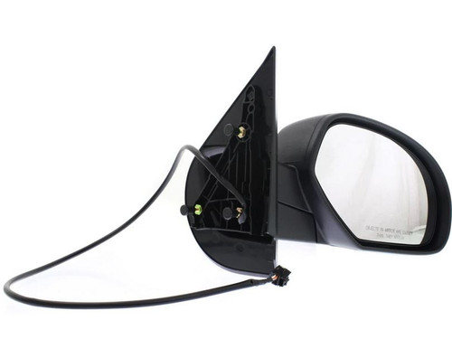 DOOR MIRROR RH POWER HTD TEXTURED REPLACEMENT FOR CHEVROLET SUBURBAN 2008 PARTSLINK NUMBER  	GM1321325