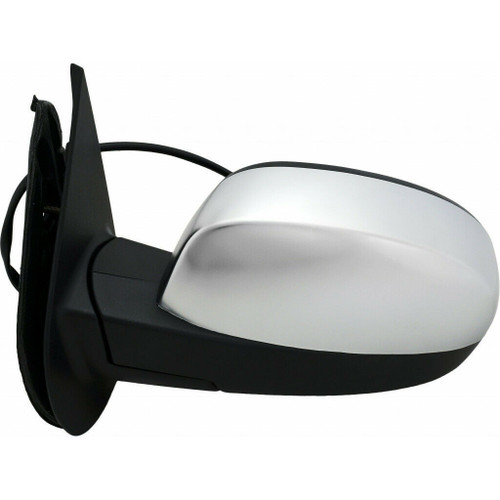 DOOR MIRROR LH POWER HTD W/OFFROAD W/O COURTESY W/O SIGNAL CHROME CAP REPLACEMENT FOR CHEVROLET TAHOE 2008 PARTSLINK NUMBER  GM1320340