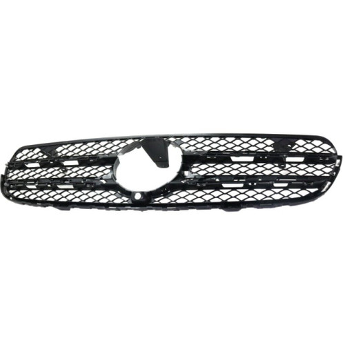 GRILLE FR MATTE BLACK W/CAMERA W/O AMG/MOLDING/EMBLEM/BASE  REPLACEMENT FOR MERCEDES GLC300 4MATIC(SUV-253.949) 2019 PARTSLINK NUMBER MB1200192