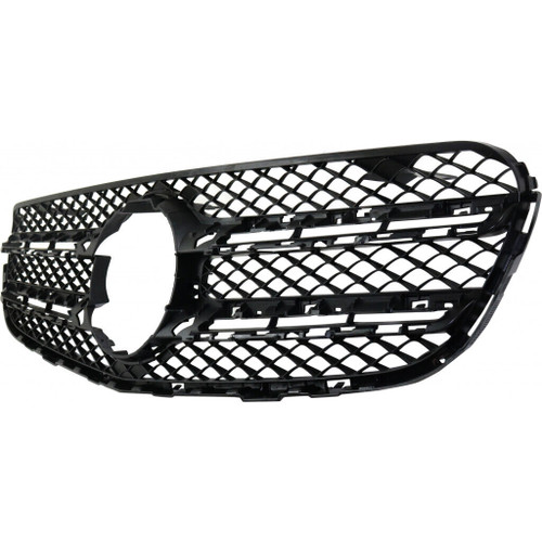 GRILLE FR MATTE BLACK W/O MOLDINGS/EMBLEM/BASE / CAMERA/AMG REPLACEMENT FOR MERCEDES GLC300 4MATIC(SUV-253.949) 2019 PARTSLINK NUMBER MB1200191 GRILLE FR MATTE BLACK W/O MOLDINGS/EMBLEM/BASE / CAMERA/AMG REPLACEMENT FOR MERCEDES GLC300 4MATIC(SUV-253.949) 2019 PARTSLINK NUMBER MB1200191