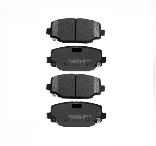 BRAKE PADS SET RR CERAMIC REPLACEMENT FOR CHRYSLER TOWN AND COUNTRY 2015 PARTSLINK NUMBER D1596 BRAKE PADS SET RR CERAMIC REPLACEMENT FOR CHRYSLER TOWN AND COUNTRY 2015 PARTSLINK NUMBER D1596