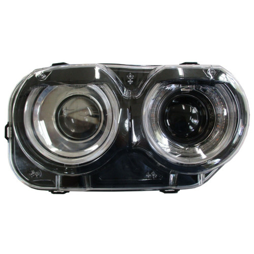 HEAD LAMP RH HID W/O AIR INTAKE HQ REPLACEMENT FOR DODGE CHALLENGER 2015 PARTSLINK NUMBER CH2503272 HEAD LAMP RH HID W/O AIR INTAKE HQ REPLACEMENT FOR DODGE CHALLENGER 2015 PARTSLINK NUMBER CH2503272