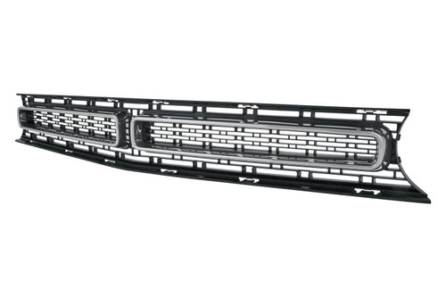 GRILLE FR MATTE BLACK W/CHROME MOLDING RT/SXT MODEL REPLACEMENT FOR DODGE CHALLENGER 2015 PARTSLINK NUMBER CH1200389 GRILLE FR MATTE BLACK W/CHROME MOLDING RT/SXT MODEL REPLACEMENT FOR DODGE CHALLENGER 2015 PARTSLINK NUMBER CH1200389