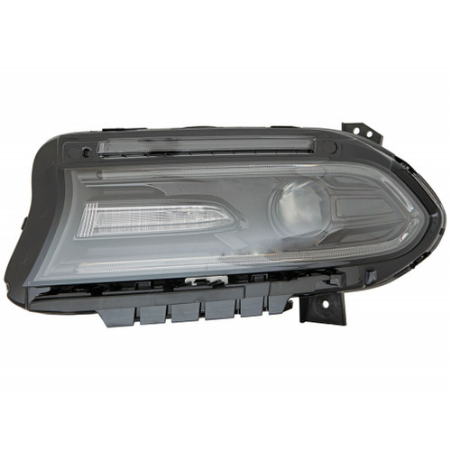 HEAD LAMP LH HID CAPA REPLACEMENT FOR DODGE CHARGER 2015 PARTSLINK NUMBER   CH2502271C