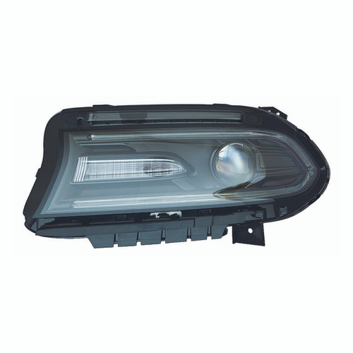 HEAD LAMP LH HALOGEN W/LED DRL W/O LOGO INSIDE HQ REPLACEMENT FOR DODGE CHARGER 2015 PARTSLINK NUMBER CH2502270 HEAD LAMP LH HALOGEN W/LED DRL W/O LOGO INSIDE HQ REPLACEMENT FOR DODGE CHARGER 2015 PARTSLINK NUMBER CH2502270