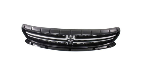 GRILLE CHROME CROSSHAIR W/PTD BLACK MESH EXCLUDE SCAT PACK/SRT/HELLCAT MODEL REPLACEMENT FOR DODGE CHARGER 2015 PARTSLINK NUMBER CH1200391 GRILLE CHROME CROSSHAIR W/PTD BLACK MESH EXCLUDE SCAT PACK/SRT/HELLCAT MODEL REPLACEMENT FOR DODGE CHARGER 2015 PARTSLINK NUMBER CH1200391
