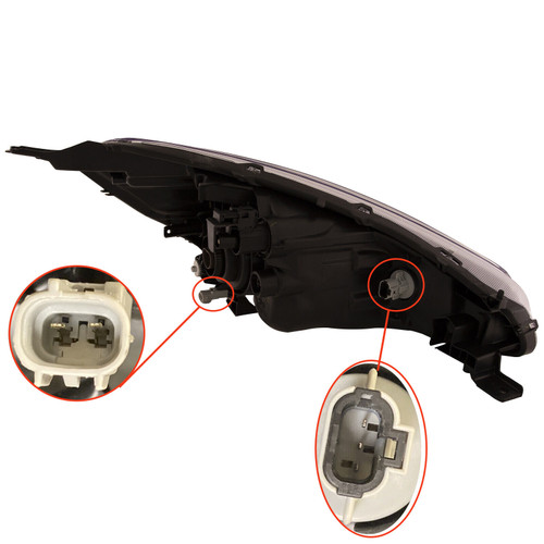 HEAD LAMP RH CAPA REPLACEMENT FOR MITSUBISHI MIRAGE G4 SEDAN 2019 PARTSLINK NUMBER MI2503169C HEAD LAMP RH CAPA REPLACEMENT FOR MITSUBISHI MIRAGE G4 SEDAN 2019 PARTSLINK NUMBER MI2503169C