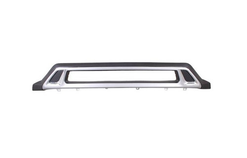BUMPER TRIM FR LOWER PARTIALLY PTD W/CHROME MOLDING REPLACEMENT FOR MITSUBISHI OUTLANDER 2019 PARTSLINK NUMBER MI1095140