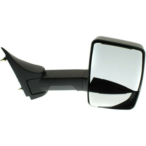 DOOR MIRROR RH MANUAL TEXTURED W/TOW/ LONG ARM FOR 96INCH WIDE AND OVER MODELS REPLACEMENT FOR CHEVROLET VAN CHEVY EXPRESS 2005 PARTSLINK NUMBER GM1321529