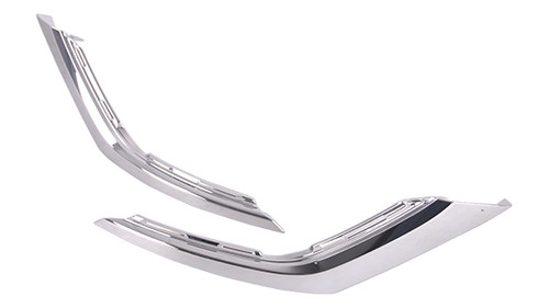 BUMPER MOULDING FR LH LOWER CHROME REPLACEMENT FOR MITSUBISHI OUTLANDER PHEV 2019 PARTSLINK NUMBER 	MI1046104
