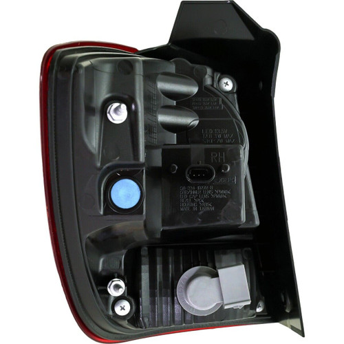 TAIL LAMP RH LED W/BLACK TRIM HQ REPLACEMENT FOR DODGE JOURNEY 2015 PARTSLINK NUMBER CH2805114 TAIL LAMP RH LED W/BLACK TRIM HQ REPLACEMENT FOR DODGE JOURNEY 2015 PARTSLINK NUMBER CH2805114