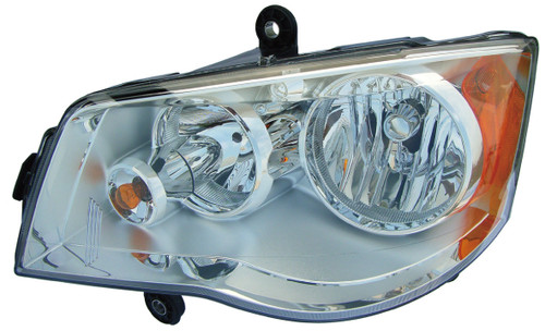 HEAD LAMP LH HALOGEN CAPA REPLACEMENT FOR CHRYSLER TOWN AND COUNTRY 2008 PARTSLINK NUMBER  CH2502192C