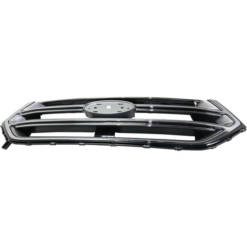 GRILLE CHROME/SILVER W/O AERO PKG/CAMERA SE/SEL/TITANIUM MODEL  REPLACEMENT FOR FORD EDGE 2015 PARTSLINK NUMBER  FO1200559