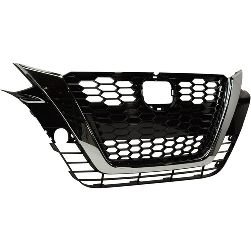 GRILLE PTD BLACK W/CHROME MOULDING W/CAMERA PLATINUM/EDITION ONE MODEL REPLACEMENT FOR NISSAN ALTIMA 2019 PARTSLINK NUMBER NI1200294 GRILLE PTD BLACK W/CHROME MOULDING W/CAMERA PLATINUM/EDITION ONE MODEL REPLACEMENT FOR NISSAN ALTIMA 2019 PARTSLINK NUMBER NI1200294