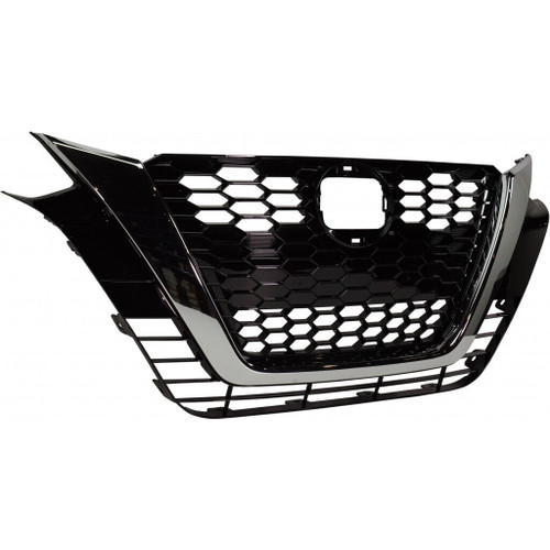 GRILLE PTD BLACK W/CHROME MOULDING W/O CAMERA S/SL/SV MODEL REPLACEMENT FOR NISSAN ALTIMA 2019 PARTSLINK NUMBER NI1200292 GRILLE PTD BLACK W/CHROME MOULDING W/O CAMERA S/SL/SV MODEL REPLACEMENT FOR NISSAN ALTIMA 2019 PARTSLINK NUMBER NI1200292