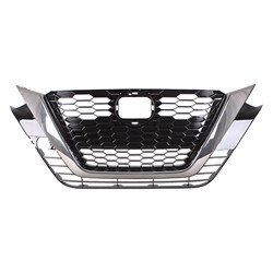 GRILLE PTD BLACK W/SMOKED MOULDING W/O CAMERA SR MODEL REPLACEMENT FOR NISSAN ALTIMA 2019 PARTSLINK NUMBER NI1200293U GRILLE PTD BLACK W/SMOKED MOULDING W/O CAMERA SR MODEL REPLACEMENT FOR NISSAN ALTIMA 2019 PARTSLINK NUMBER NI1200293U