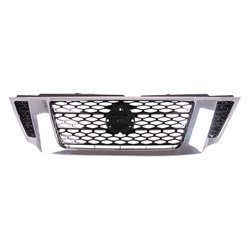 GRILLE PTD BLACK W/CHROME/CAMERA SL/PLATINUM MODEL REPLACEMENT FOR NISSAN ARMADA 2019 PARTSLINK NUMBER NI1200287 GRILLE PTD BLACK W/CHROME/CAMERA SL/PLATINUM MODEL REPLACEMENT FOR NISSAN ARMADA 2019 PARTSLINK NUMBER NI1200287