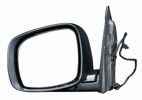 DOOR MIRROR LH POWER HTD TEXTURED WITH BLACK 10 HOLE/5 PIN CONNECTOR	 REPLACEMENT FOR DODGE CARAVAN 2008 PARTSLINK NUMBER  CH1320291