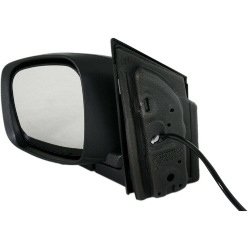 DOOR MIRROR LH POWER HTD TEXTURED WITH BLACK 10 HOLE/5 PIN CONNECTOR	 REPLACEMENT FOR DODGE CARAVAN 2008 PARTSLINK NUMBER  CH1320291