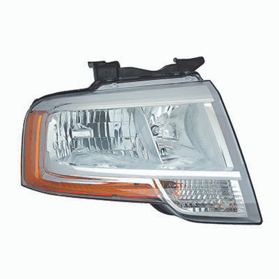 HEAD LAMP RH W/O PROJECTOR/COMPLEX REFLECTOR BLACKOUT HQ REPLACEMENT FOR FORD EXPEDITION EL 2015 PARTSLINK NUMBER FO2503346 HEAD LAMP RH W/O PROJECTOR/COMPLEX REFLECTOR BLACKOUT HQ REPLACEMENT FOR FORD EXPEDITION EL 2015 PARTSLINK NUMBER FO2503346
