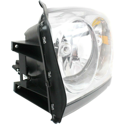 HEAD LAMP LH (W/O BLACK BEZEL) CAPA REPLACEMENT FOR DODGE DAKOTA PICKUP 2005 PARTSLINK NUMBER CH2502159C HEAD LAMP LH (W/O BLACK BEZEL) CAPA REPLACEMENT FOR DODGE DAKOTA PICKUP 2005 PARTSLINK NUMBER CH2502159C