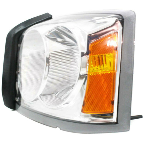 HEAD LAMP LH (W/O BLACK BEZEL) CAPA REPLACEMENT FOR DODGE DAKOTA PICKUP 2005 PARTSLINK NUMBER CH2502159C HEAD LAMP LH (W/O BLACK BEZEL) CAPA REPLACEMENT FOR DODGE DAKOTA PICKUP 2005 PARTSLINK NUMBER CH2502159C