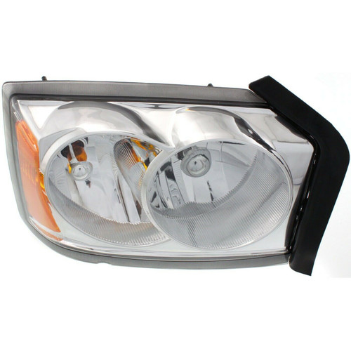 HEAD LAMP RH (W/O BLACK BEZEL) CAPA REPLACEMENT FOR DODGE DAKOTA PICKUP 2005 PARTSLINK NUMBER CH2503159C HEAD LAMP RH (W/O BLACK BEZEL) CAPA REPLACEMENT FOR DODGE DAKOTA PICKUP 2005 PARTSLINK NUMBER CH2503159C