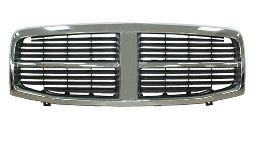 GRILLE CHROME/BLACK REPLACEMENT FOR DODGE DURANGO 2005 PARTSLINK NUMBER CH1200274 GRILLE CHROME/BLACK REPLACEMENT FOR DODGE DURANGO 2005 PARTSLINK NUMBER CH1200274