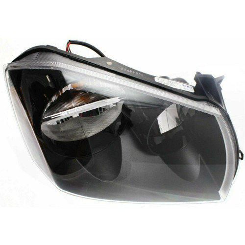 HEAD LAMP RH W/BLACK BEZEL 2.7-3.5LS HQ REPLACEMENT FOR DODGE MAGNUM 2005 PARTSLINK NUMBER CH2503166 HEAD LAMP RH W/BLACK BEZEL 2.7-3.5LS HQ REPLACEMENT FOR DODGE MAGNUM 2005 PARTSLINK NUMBER CH2503166