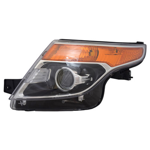 HEAD LAMP LH W/HID HQ REPLACEMENT FOR FORD EXPLORER LIMITED 2015 PARTSLINK NUMBER FO2518127 HEAD LAMP LH W/HID HQ REPLACEMENT FOR FORD EXPLORER LIMITED 2015 PARTSLINK NUMBER FO2518127