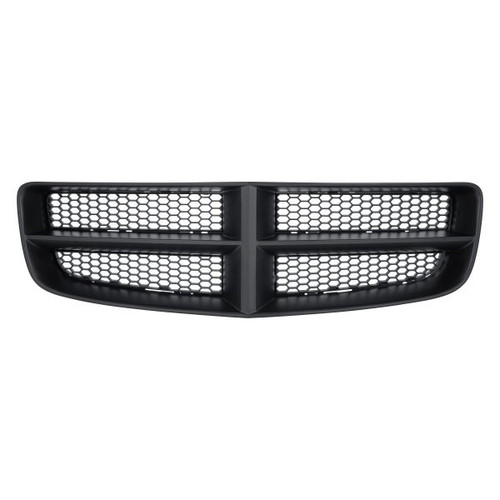 GRILLE MATT BLACK W/PRIMED FRAME SRT-8 MODEL REPLACEMENT FOR DODGE CHARGER 2008 PARTSLINK NUMBER CH1200376