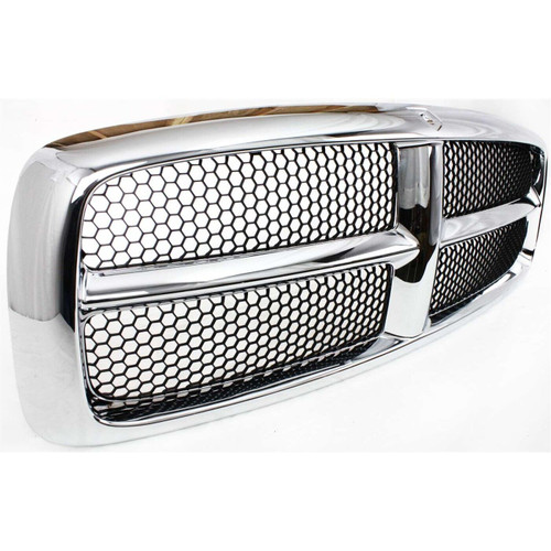 GRILLE ASSEMBLY BLACK WITH CHROME FRAME REPLACEMENT FOR DODGE PICKUP DODGE RAM 2500-3500 2005 PARTSLINK NUMBER CH1200248 GRILLE ASSEMBLY BLACK WITH CHROME FRAME REPLACEMENT FOR DODGE PICKUP DODGE RAM 2500-3500 2005 PARTSLINK NUMBER CH1200248