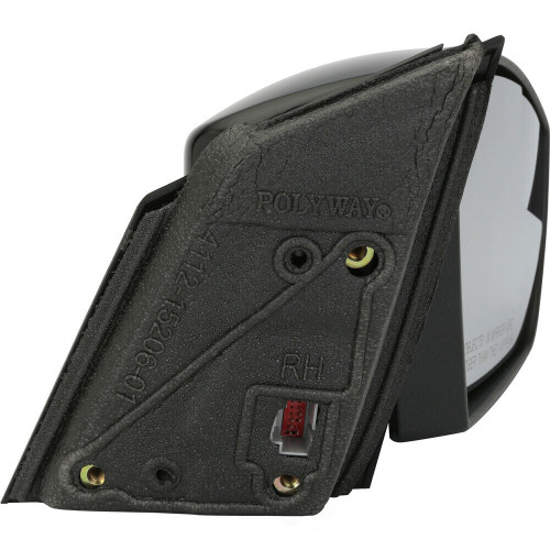 DOOR MIRROR RH POWER PTM W/O HEAT W/SIGNAL/BLIND SPOT  REPLACEMENT FOR FORD FOCUS 2015 PARTSLINK NUMBER  FO1321581