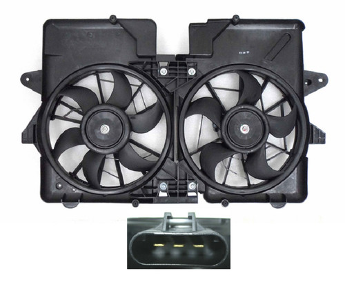 COOLING FAN ASSY V6 REPLACEMENT FOR FORD ESCAPE 2005 PARTSLINK NUMBER MA3115129