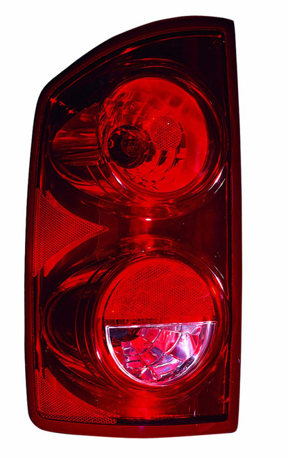 TAIL LAMP LH CAPA REPLACEMENT FOR DODGE PICKUP DODGE RAM 1500 2008 PARTSLINK NUMBER CH2800165C TAIL LAMP LH CAPA REPLACEMENT FOR DODGE PICKUP DODGE RAM 1500 2008 PARTSLINK NUMBER CH2800165C
