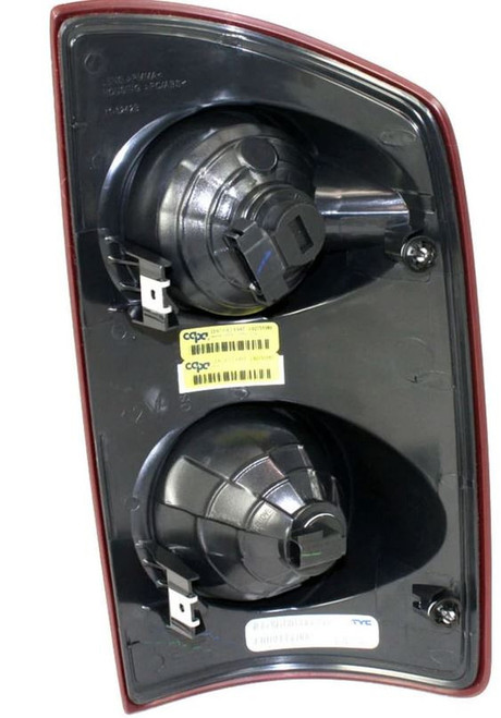 TAIL LAMP LH CAPA REPLACEMENT FOR DODGE PICKUP DODGE RAM MEGA CAB 2008 PARTSLINK NUMBER  CH2800165C