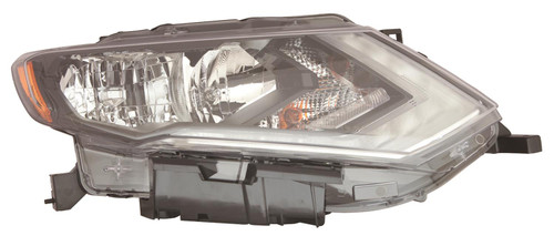 HEAD LAMP RH HALOGEN CAPA  REPLACEMENT FOR NISSAN ROGUE HYBRID 2019 PARTSLINK NUMBER NI2503254C