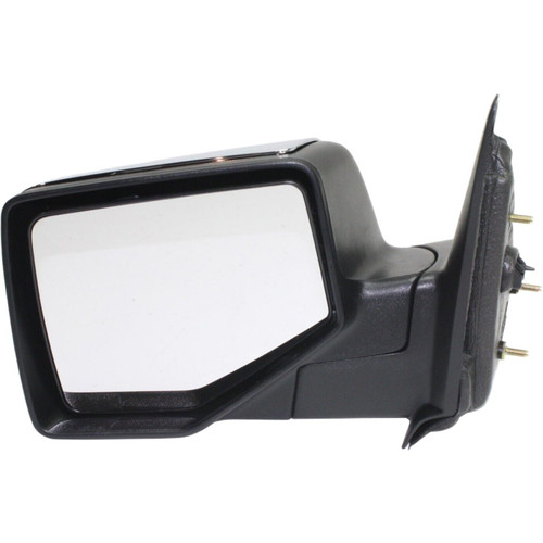 DOOR MIRROR LH MANUAL CHROME XLT REPLACEMENT FOR FORD EXPLORER 2008 PARTSLINK NUMBER  FO1326109
