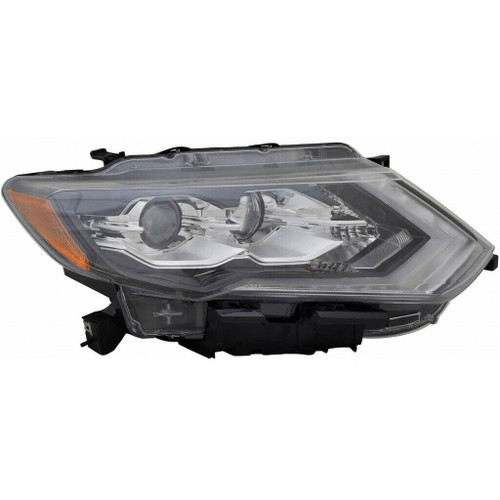 HEAD LAMP RH LED NON-SPORT MODEL HQ  REPLACEMENT FOR NISSAN ROGUE HYBRID 2019 PARTSLINK NUMBER NI2503272