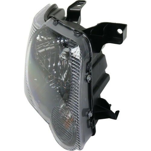 HEAD LAMP RH SMOKED LENS CAPA REPLACEMENT FOR FORD EXPLORER 2008 PARTSLINK NUMBER  FO2503230C