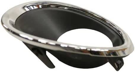 FOG LAMP BEZEL FR LH TEXTURED BLACK W/CHROME FINISH  REPLACEMENT FOR NISSAN ROGUE SPORT 2019 PARTSLINK NUMBER 	NI1038156U