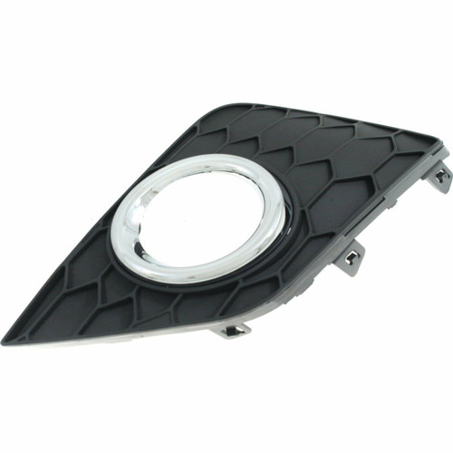 FOG LAMP BEZEL FR LH MATT BLACK/CHROME REPLACEMENT FOR NISSAN SENTRA 2019 PARTSLINK NUMBER NI1038143U FOG LAMP BEZEL FR LH MATT BLACK/CHROME REPLACEMENT FOR NISSAN SENTRA 2019 PARTSLINK NUMBER NI1038143U