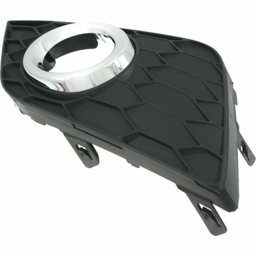 FOG LAMP BEZEL FR LH MATT BLACK/CHROME REPLACEMENT FOR NISSAN SENTRA 2019 PARTSLINK NUMBER NI1038143U FOG LAMP BEZEL FR LH MATT BLACK/CHROME REPLACEMENT FOR NISSAN SENTRA 2019 PARTSLINK NUMBER NI1038143U