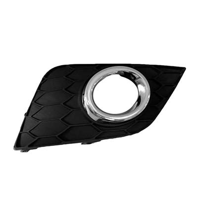 FOG LAMP BEZEL FR RH MATT BLACK/CHROME    REPLACEMENT FOR NISSAN SENTRA 2019 PARTSLINK NUMBER 	NI1039143